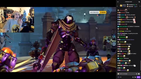 xQc reacts to Overwatch 2 Season 2 Trailer