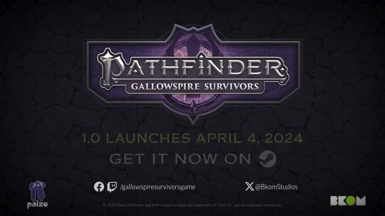 Pathfinder_ Gallowspire Survivors - Official v1.0 Release Date Trailer