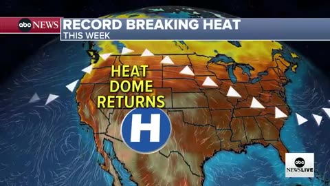 Millions across the U.S. brace for record-breaking temperatures as heat dome travels ABC News