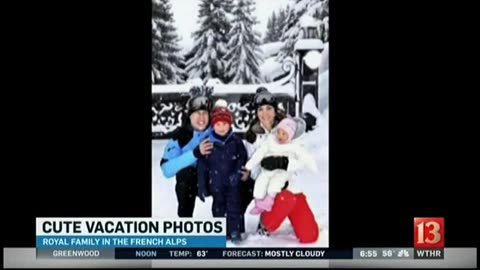 March 8, 2016 - Royal Couple Shares Vacation Photos