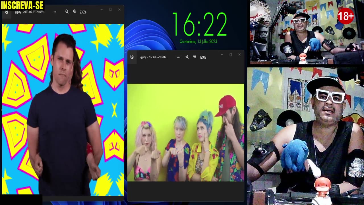 nos ventos de uma quinta-feira.