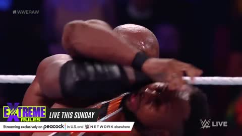 Big E vs. Roman Reigns vs. Bobby Lashley: Raw,