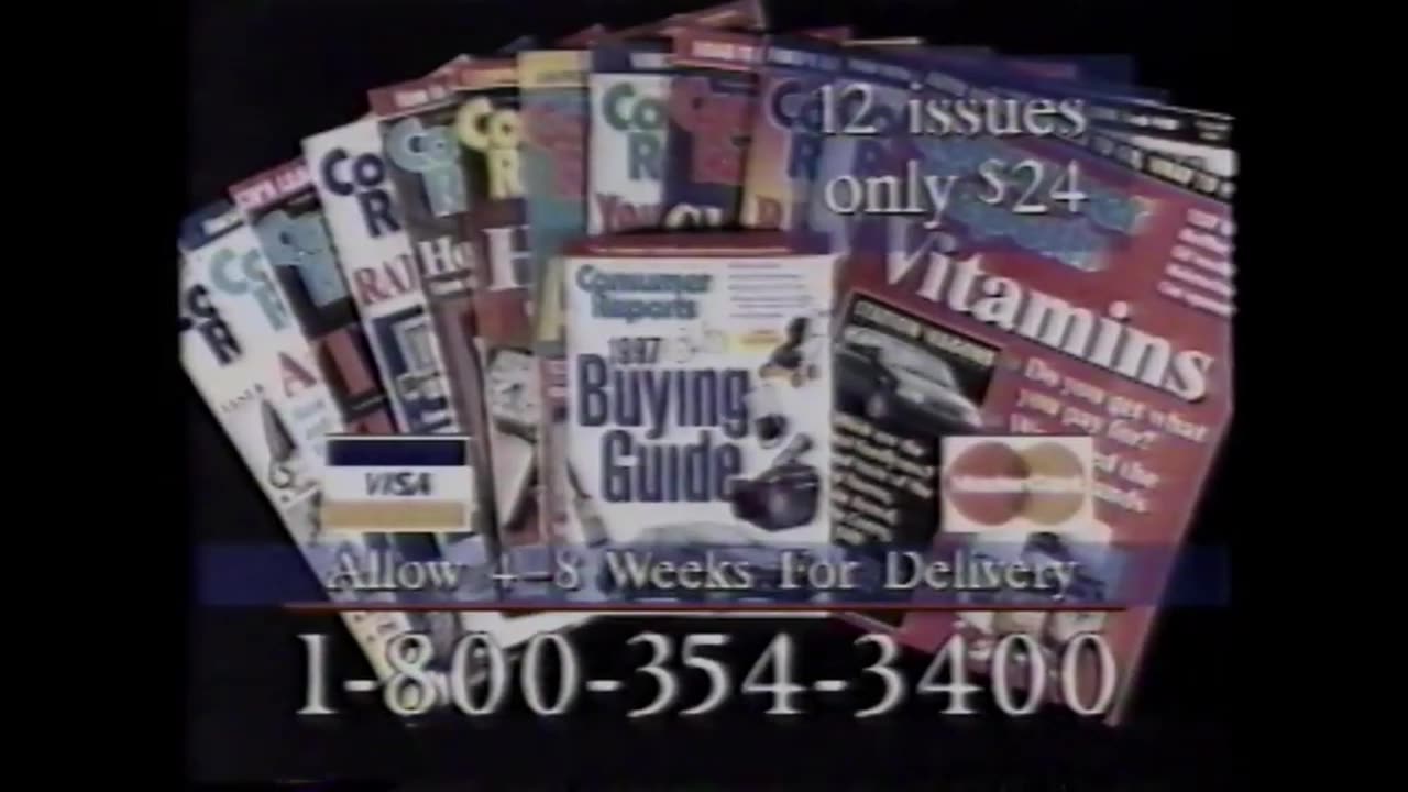 Consumer Reports Commercial (1996)