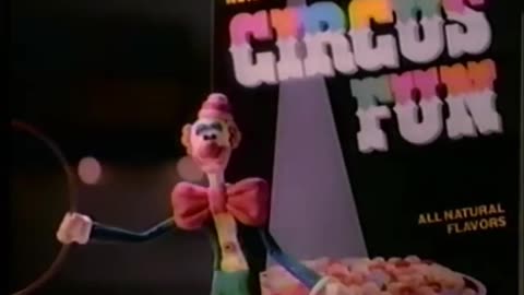 Circus Fun Cereal Commercial (1987)