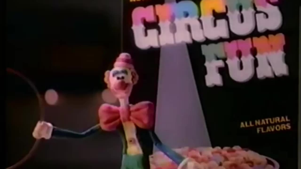 Circus Fun Cereal Commercial (1987)