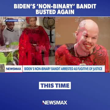 Baden's 'NON- BINARY' BANDIT BUSTED AGAIN