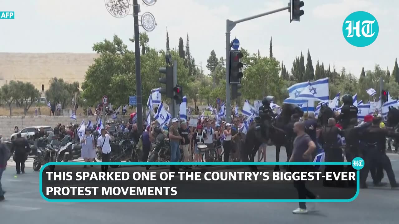 Israel On Boil: Thousands Storm Tel Aviv Airport, Supreme Court Amid Clashes Over Judicial Reforms