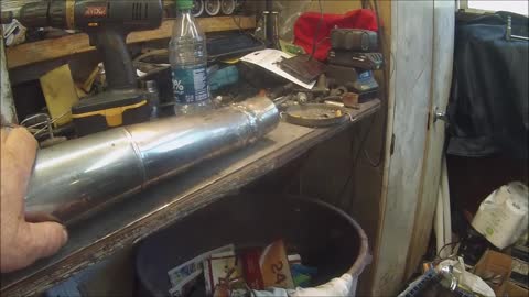 Welding the baffle 2