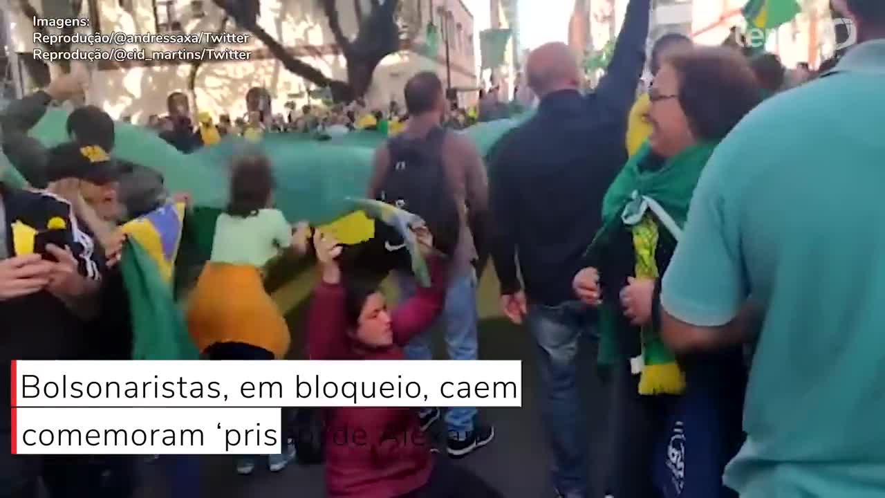 Manifestantes em várias cidades do Brasil protestaram contra a decisão do STF