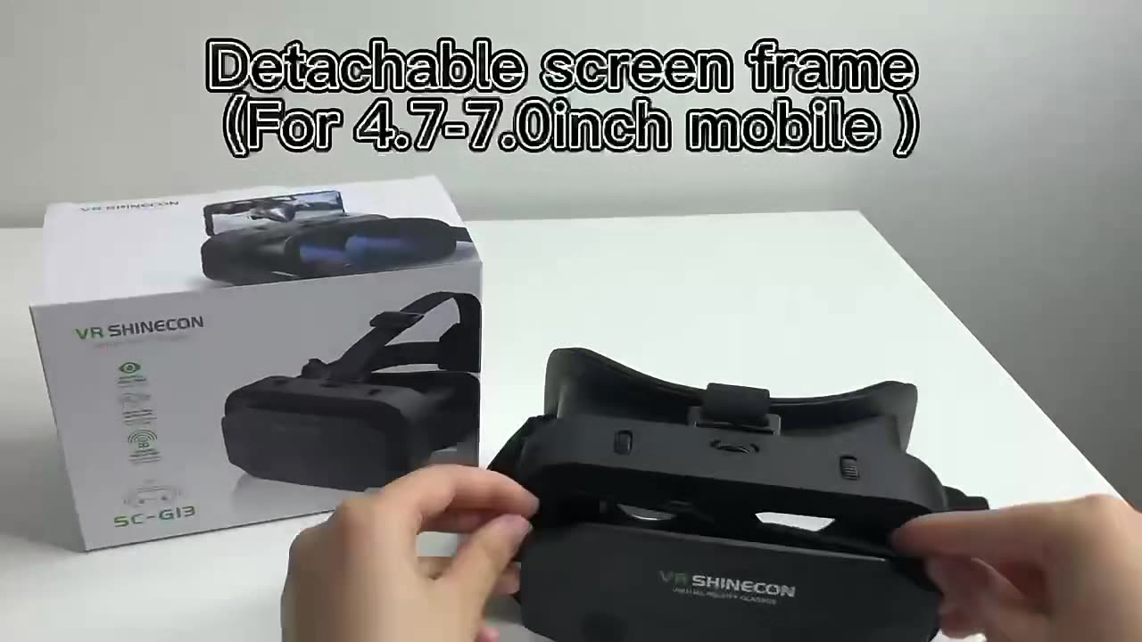 3D VR Glasses for Google Cardboard, 5-7' Mobile, Original! #VirtualReality #VRHeadset #3DGlasses