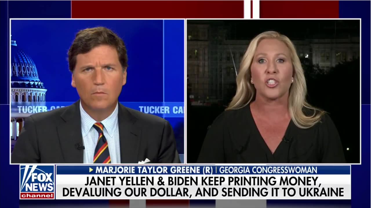 TUCKER CARLSON: M. T. introduce bill to force Congress to provide Ukraine aid audit