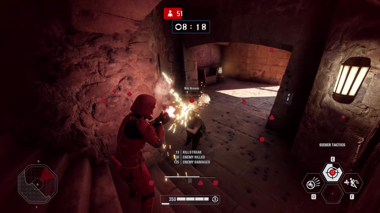 SWBF2 2017: Arcade Onslaught Sith Trooper First Order Takodana Gameplay