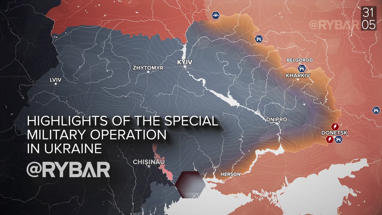 ❗️🇷🇺🇺🇦🎞 Rybar Daily Digest of the Special Military Operation: May 31, 2023