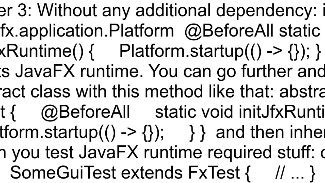 39Toolkit not initialized39 exception when unittesting an JavaFX application