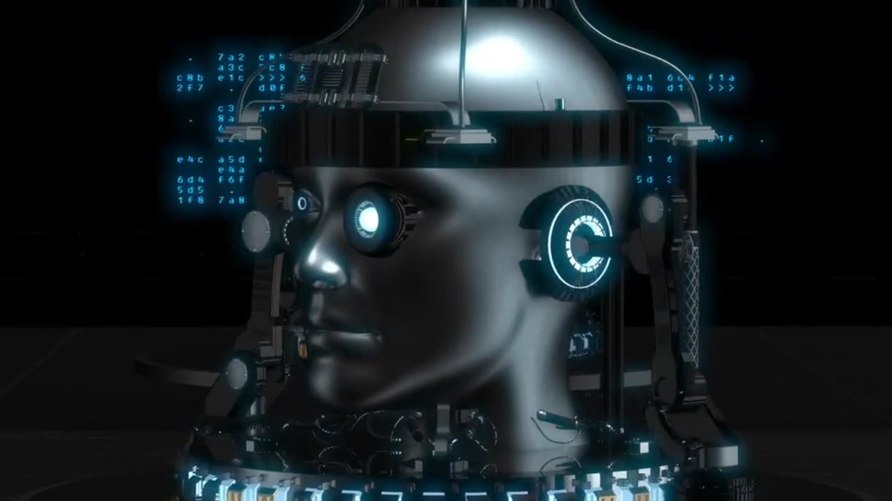 Cyborg robot video