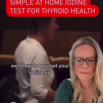 Barbara O'Neill - Testing for Iodine Deficiency
