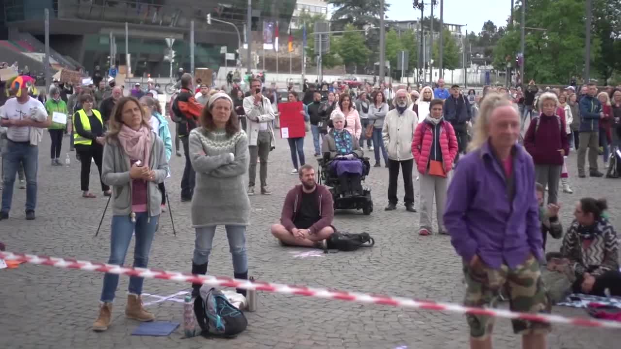 Veranstaltung 4 / Rede 4 - 09.05.20 Darmstadt, Querdenken 615, Wir für das Grundgesetz Corona Virus