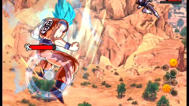 Fight ll Goku SS BLUE vs enemy's ll DB legends ll dragon ball fan ll game ll #03 #shorts