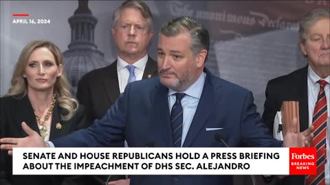 BREAKING NEWS Ted Cruz Accuses 'Endangered' Jon Tester Of Fleeing Senate Over Mayorkas Impeachment