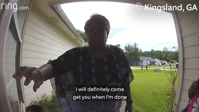 Little Girl’s Priceless Reaction to Hear Mom’s Voice From Video Doorbell | Neighborhood Stories