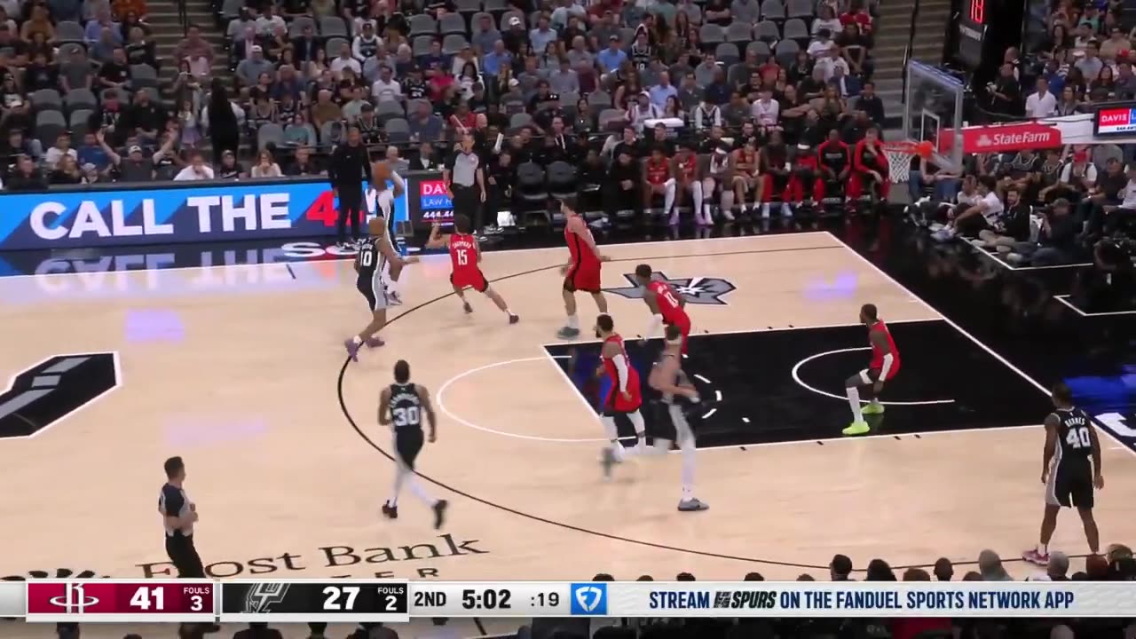 NBA San Antonio Spurs vs Houston Rockets 28/10/24