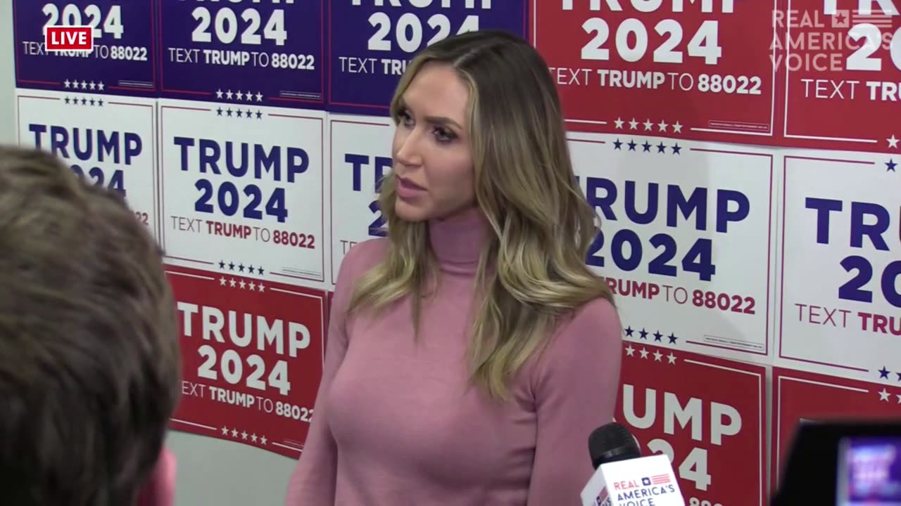 Lara Trump Tells Reporter Trump Is Like Navalny Because Biden 'Targeting a Foe'