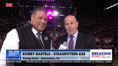 DAVE ZERE TALKS WITH BOB BARTELS IN NY