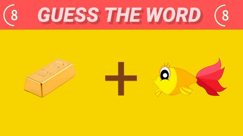 Can you guess the words by the Emoji