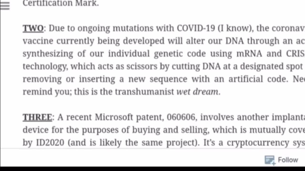 VACCINE luciferase IS COMING OR IS ALREADY HERE