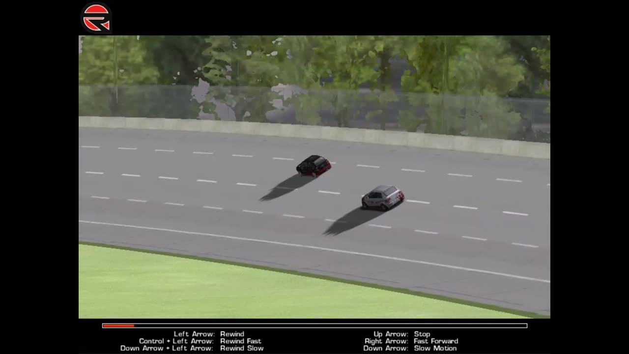 31mph vs 124mph at Daytona [rFactor 1]