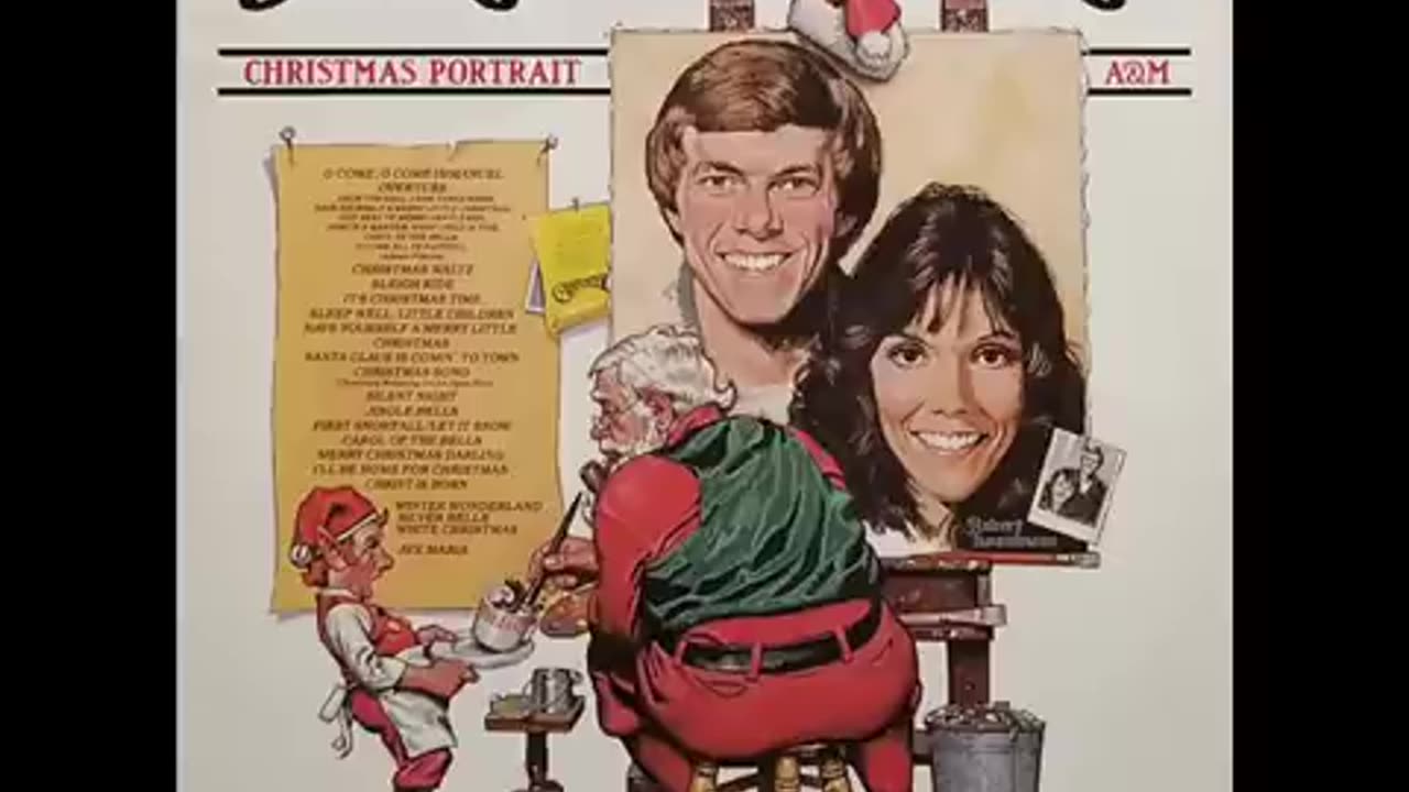 Carpenters 1978 Christmas Portrait