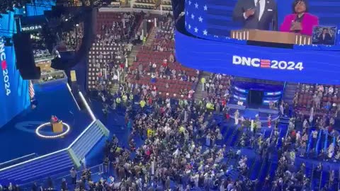 The DNC is nearly empty.