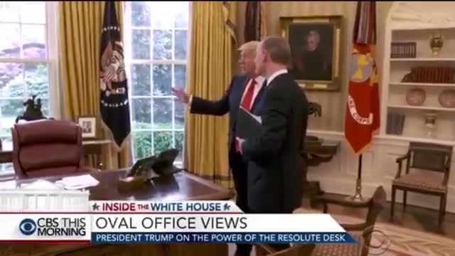 Trump's Oval Office Versus the Biden LA Studio