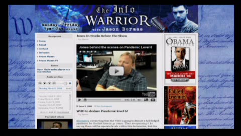 Alex Jones Rewind (Bermas) - June 5, 2009