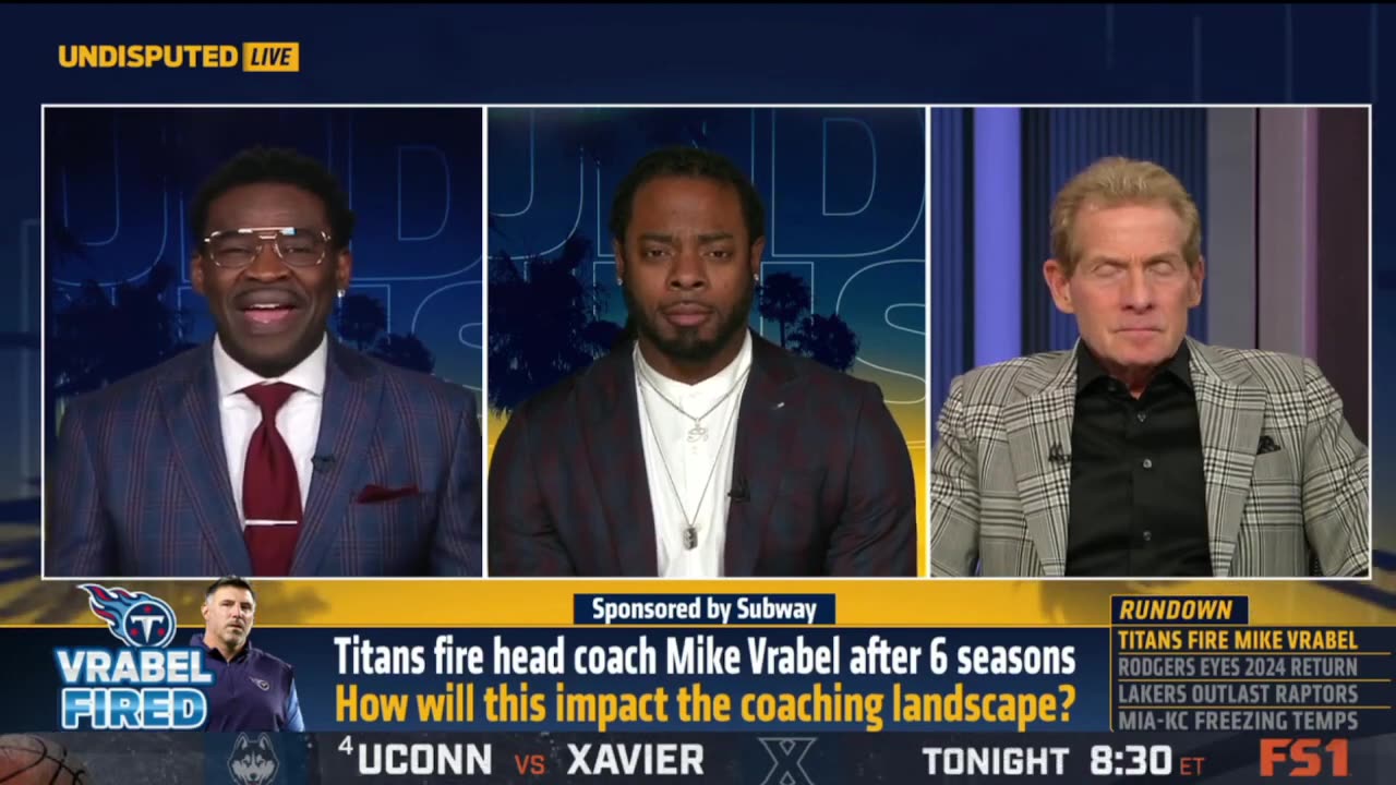 UNDISPUTED Skip Bayless reacts Titans fire head coach Mike Vrabel after six seasons