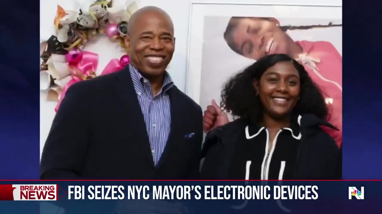 FBI seizes electronic devices from NYC Mayor Eric Adams