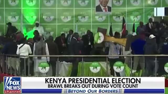 Election BRAWL in Kenya!