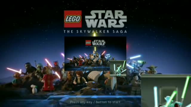 Explore um universo de jogos de LEGO® Star Wars™, com os personagens