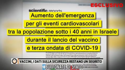 + 25% di miocarditi e arresti cardiaci (16-39 anni)