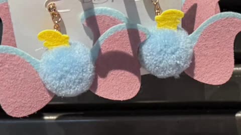 Disney Parks Dumbo Plush Earrings #shorts