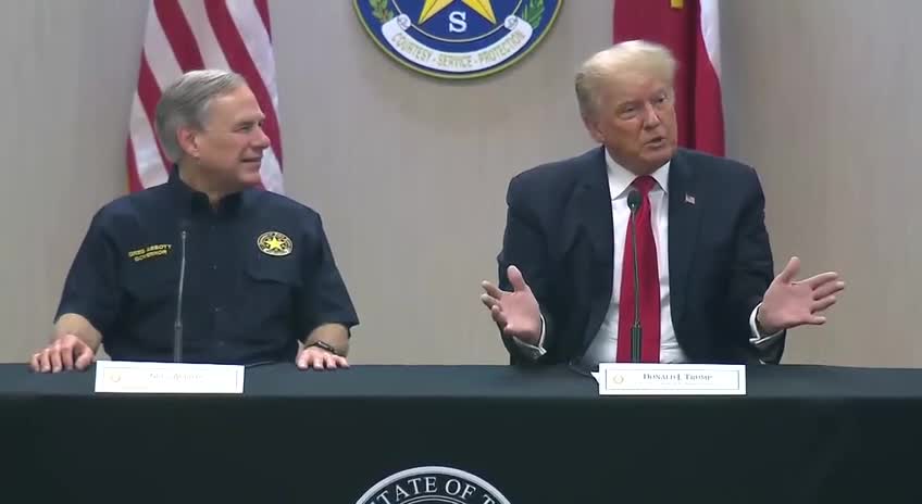 President Trump Full Speech at Border Security Briefing in TX 6/30/2021
