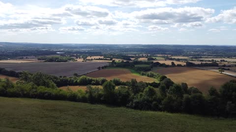 DJI Mavic Mini 650ft Above The Countryside At Holly Hill