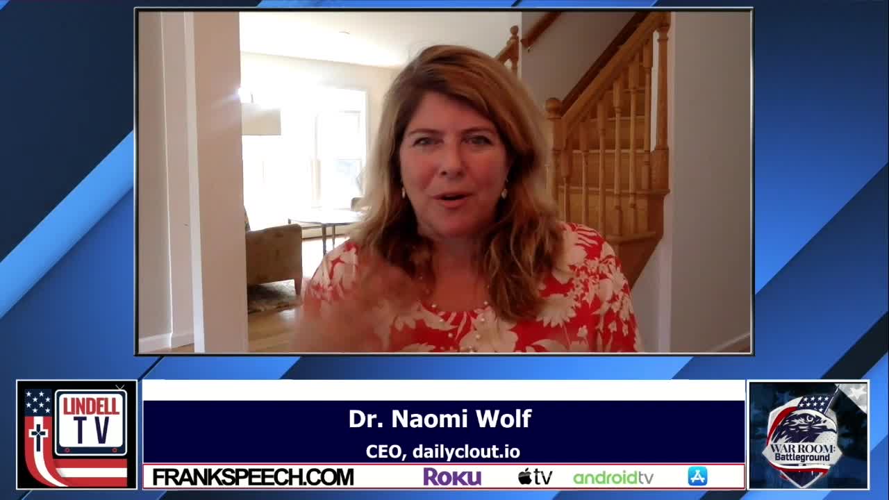 Naomi Wolf Discusses The Vaccine Bioweapon And Suppression Of Harm To Women From Vaccines