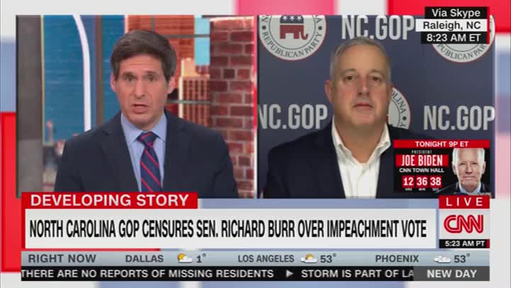 John Berman And Michael Whatley Discuss Richard Burr