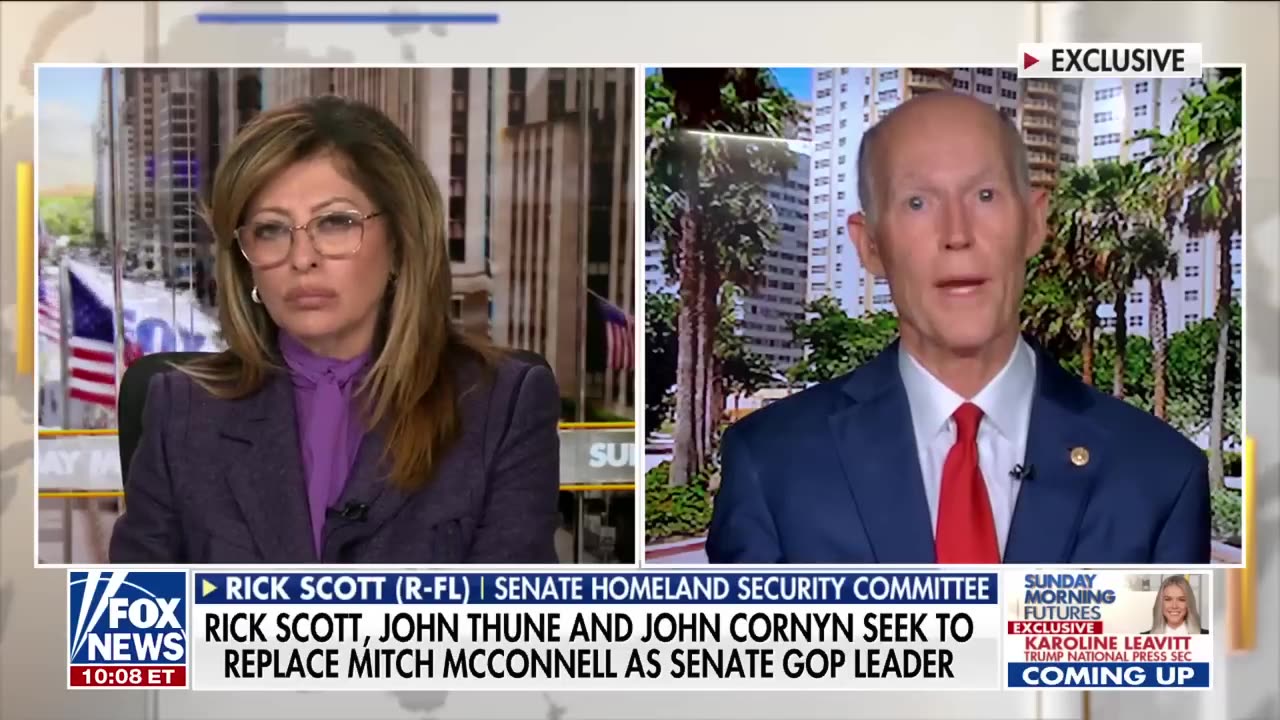 Florida sen aims to replace McConnell as Senate GOP leader