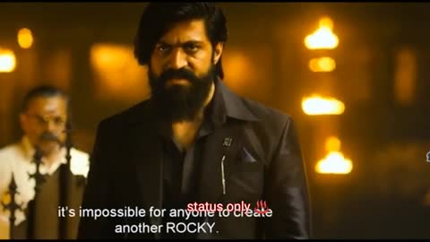 Kgf movi attitude status video