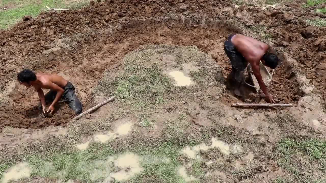 Build Underground Swimming Pool at Wild