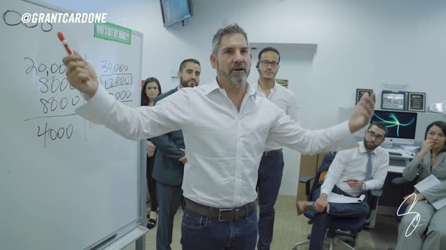 5 Steps to Becoming a Millionaire - Grant Cardone Trains His Sales Team LIVE