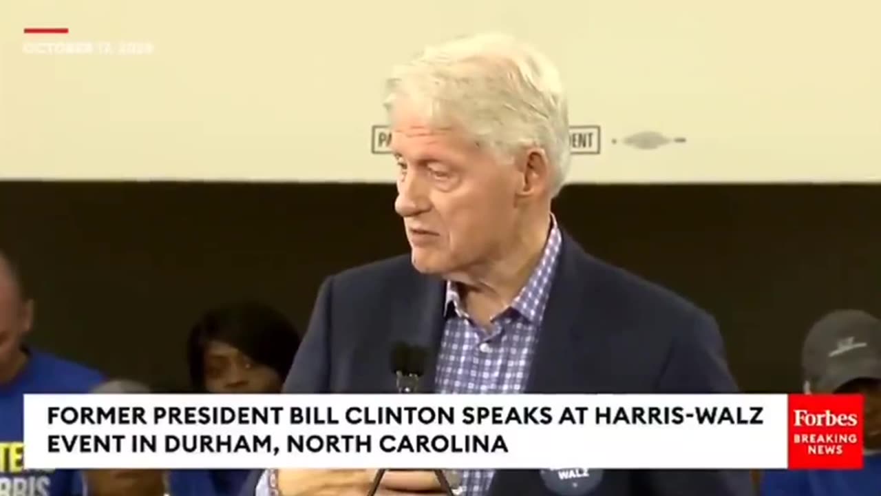 Bill Clinton appears to be in a state of public panic, openly expressing fears that Trump might use the military to attack him.