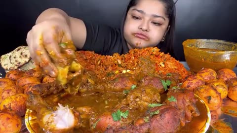 Indian amazing mukbanger food